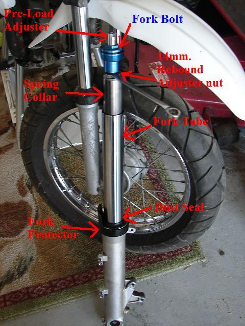 Honda fork seal replacement