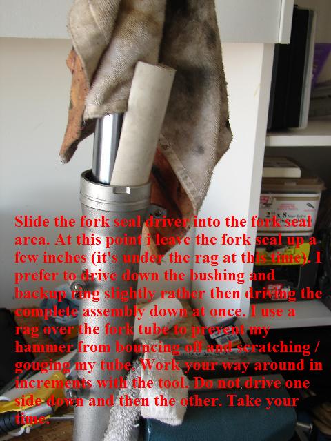 Honda valkyrie fork seal replacement #5